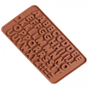 Силиконовая форма для шоколада "Английский алфавит"