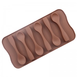 Силиконовая форма для шоколада "Ложечки"
