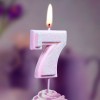 Свеча для торта "Нежность" цифра 7