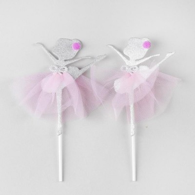 Топпер "Балерина" набор 2 шт, цвет (розовая юбка)