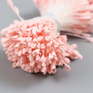 Тычинки для цветов "Светло-розовый" набор 360 шт длина 6 см   