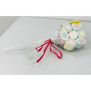 Зефир жевательный "Confectum Marshmallow pops" в форме цветочка, 28г